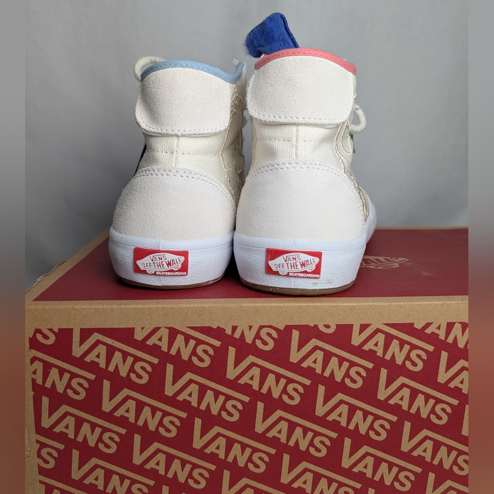 New! Vans X Sesame Street The Lizzie High-Top VR3 Skateboard Shoe Size 10M - Picture 4 of 14